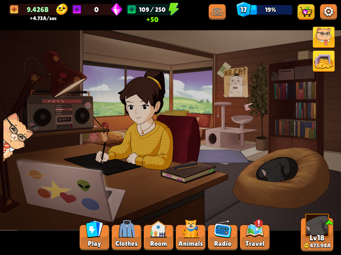 Comfy Girl - Cute and Aesthetic