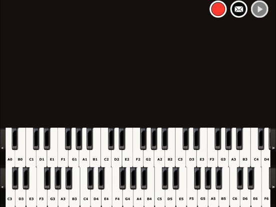 Piano iPad screenshot 1 - Music app