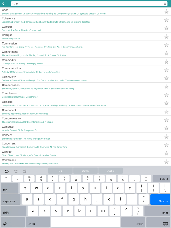 Screenshot #4 pour IELTS Vocab Quick Study