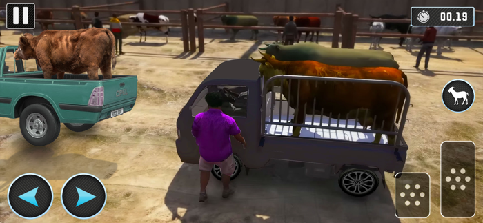 Animals Transport Truck Game