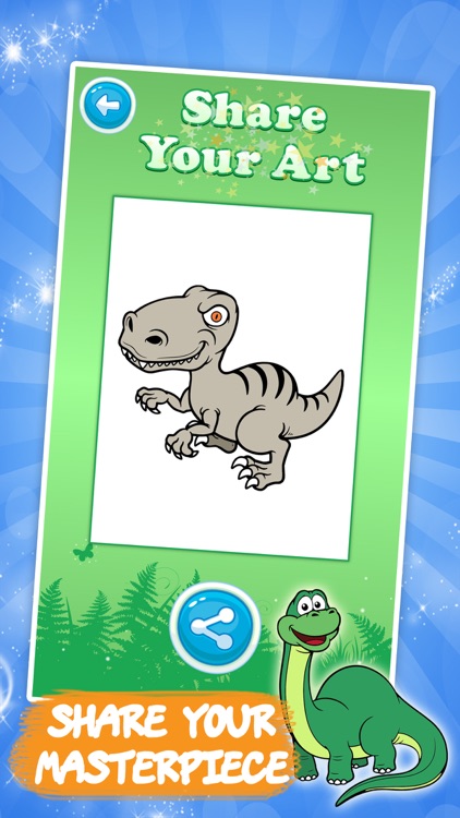 Best coloring book : Dinosaurs screenshot-3