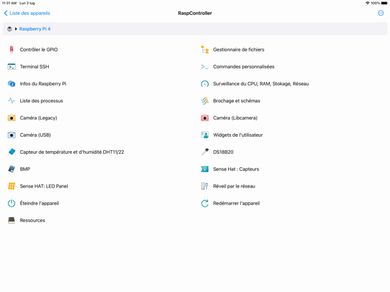 Screenshot #5 pour RaspController