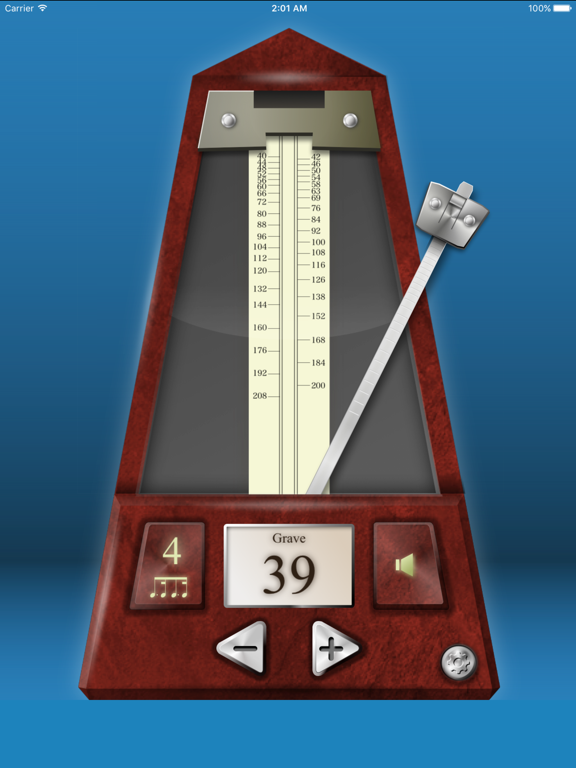 Screenshot #4 pour Metronome Lite by Piascore