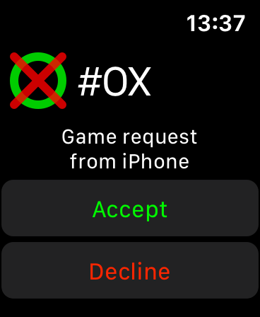 #OX - TicTacToe Anywhere