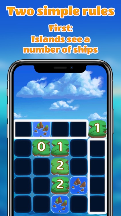 Islands and Ships logic puzzle screenshot-0