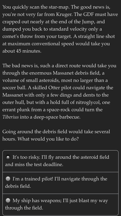 Choice of the Star Captain