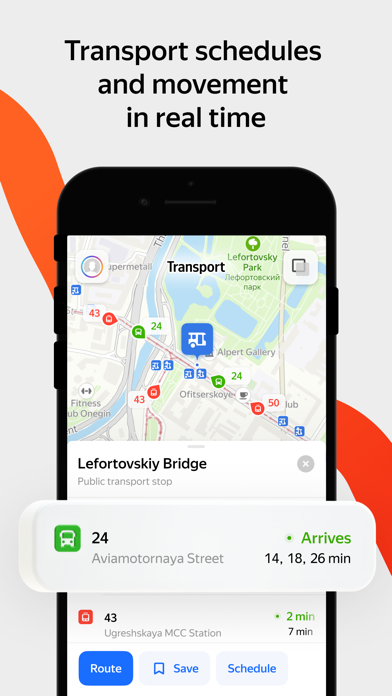 Yandex Maps & Navigator Screenshot