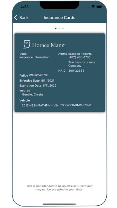 Horace Mann Mobile Screenshot