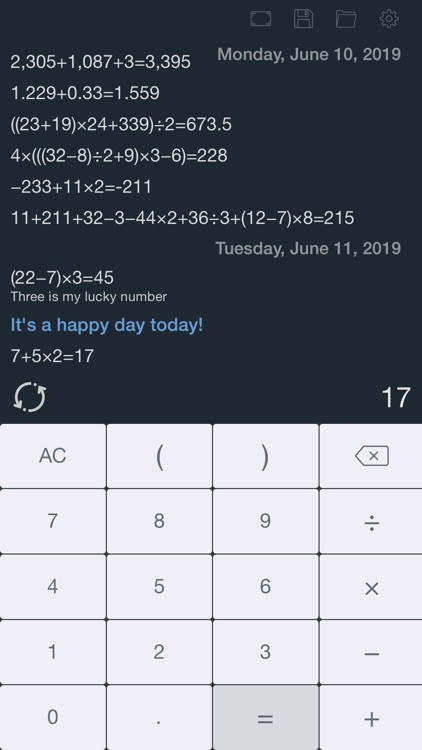 Calculator with History Tape screenshot-7
