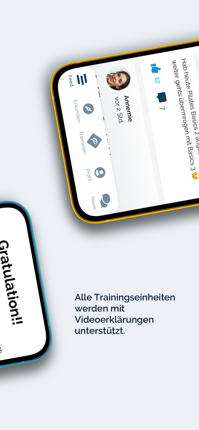 Pilates Workouts and Übungen