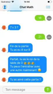 math chat - mon prof robot iPhone Captures Décran 2