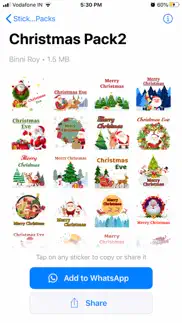 How to cancel & delete christmas stickers -wastickers 4