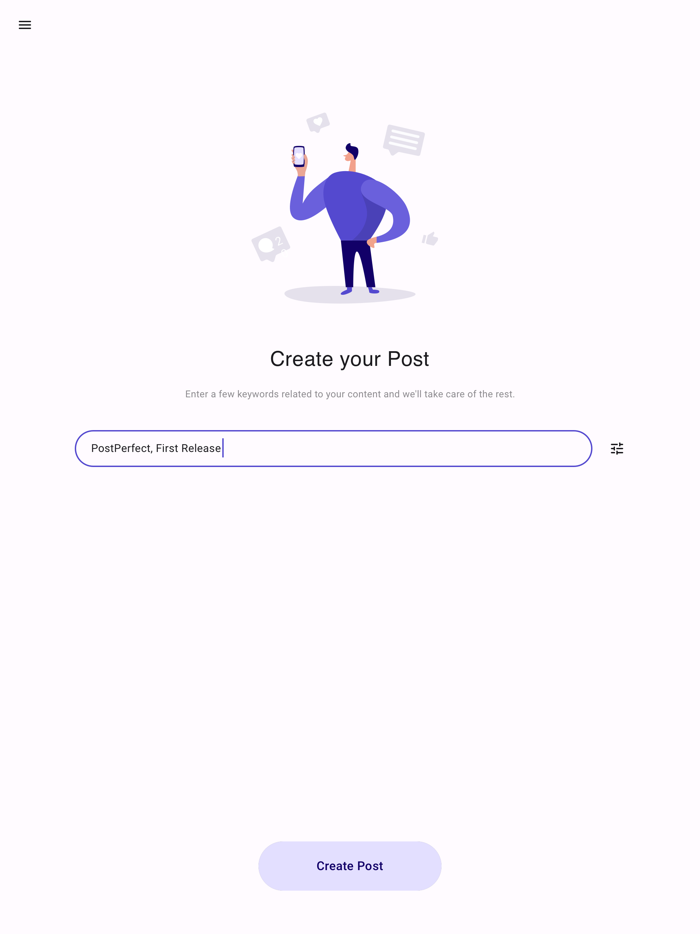 PostPerfect Social Media Post