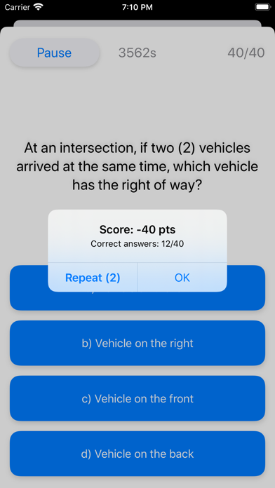 Pinoy Driving Test Screenshot