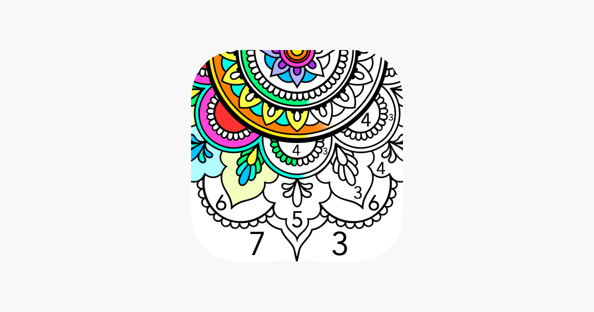 Mandala Pintar por Número na App Store