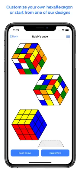 Game screenshot Hexaflexagons apk