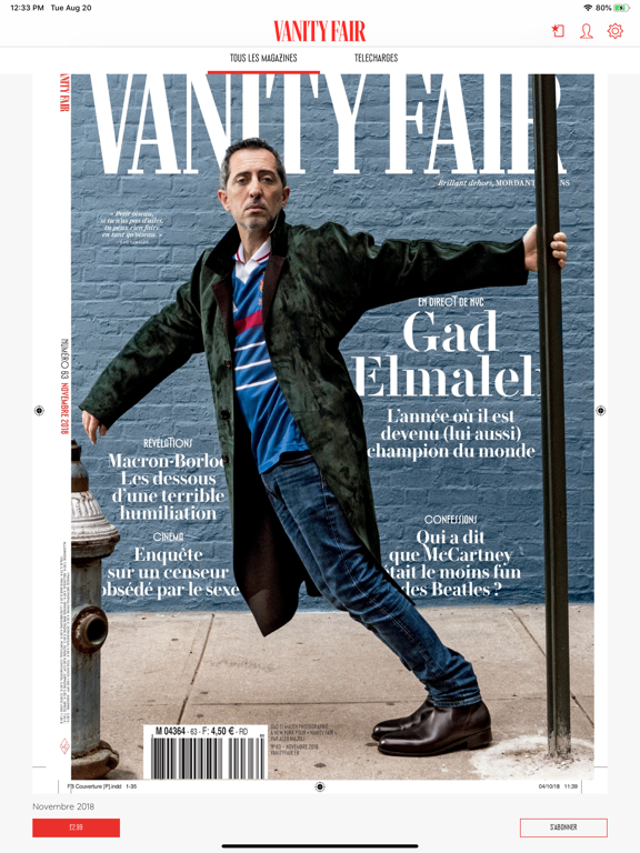 Vanity Fair Magazine Franceのおすすめ画像1