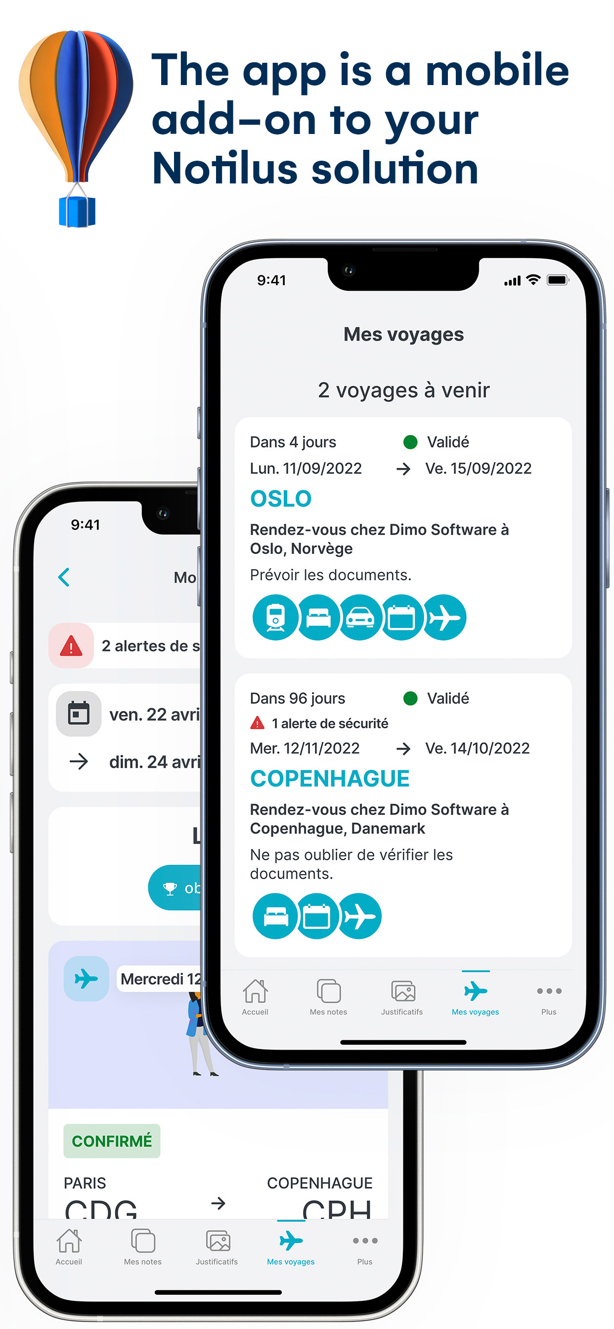 Notilus - Expense report