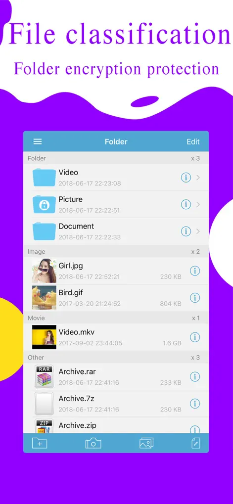 File Manager Document Explorer - Productivity App | MWM