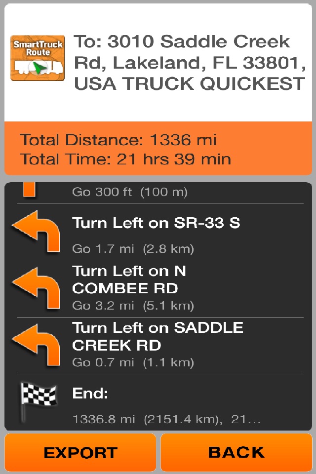 SmartTruckRoute: Truck GPS screenshot 2