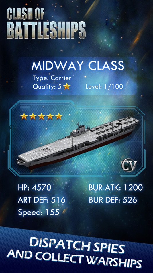 #3. Clash of Battleships - COB (iOS) 由: BluStar Games Limited