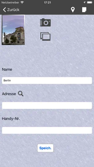 Screenshot von Meine Notizen Zu Orten: Place+ auf dem iPhone 4