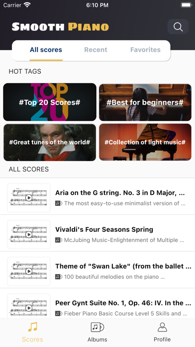 PianoSheet-Music and Books Screenshot