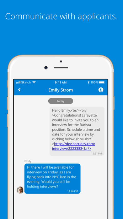 Harri Hire Screenshot