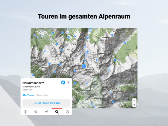 ‎bergfex: Wandern & Tracking Screenshot