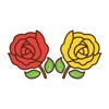 Sticker Rose