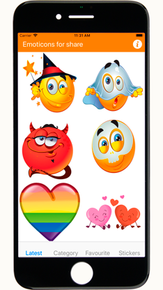 Stickers emojis for iphone screenshot 3