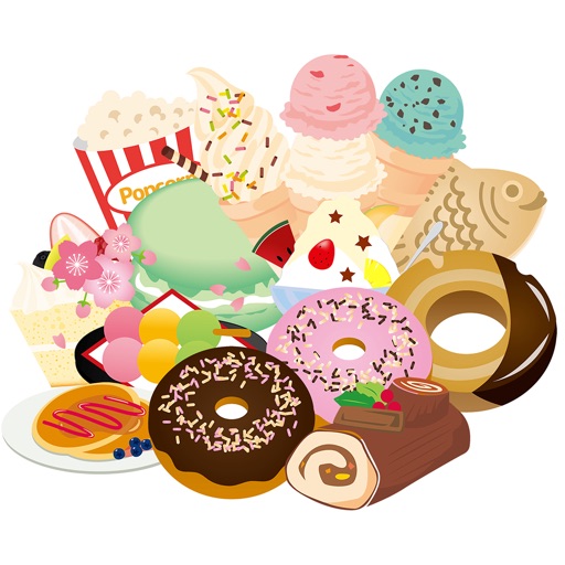 Confectionery stickers icon
