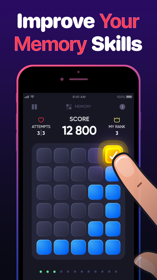 #3. Memory Games ・ Brain Training (iOS) 由: Ikari LTD