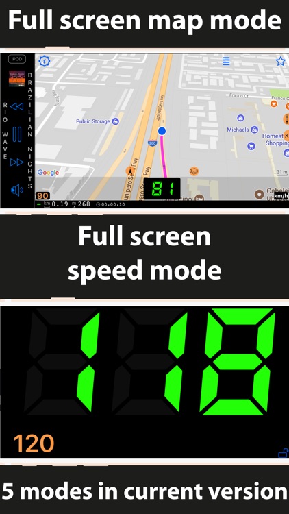 Speedometer 55 GPS Speed & HUD