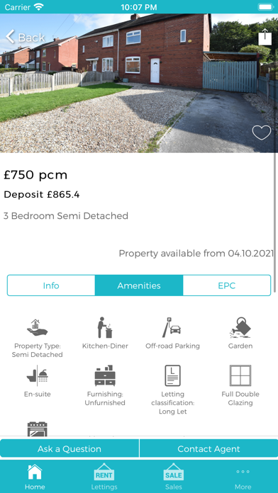 Tudor Sales and Lettings Screenshot