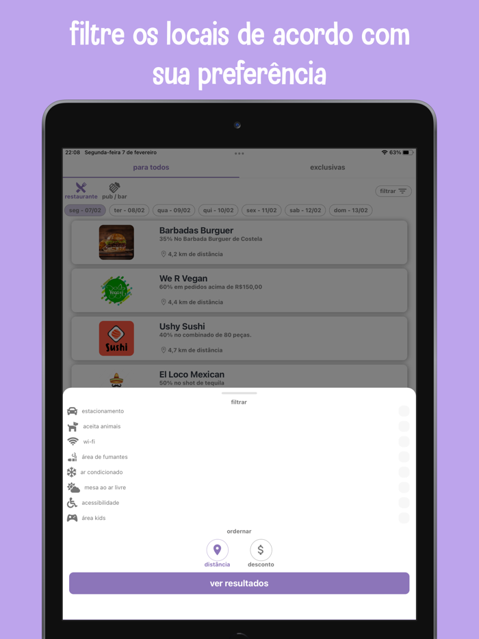Favorito a melhor experiência