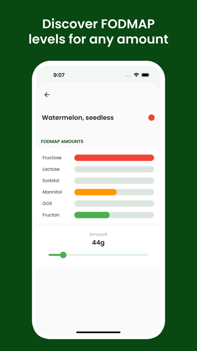 SiboSafe: Low FODMAP Tracker Screenshot