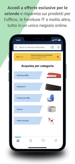 Amazon Business: Acquisti B2B su App Store