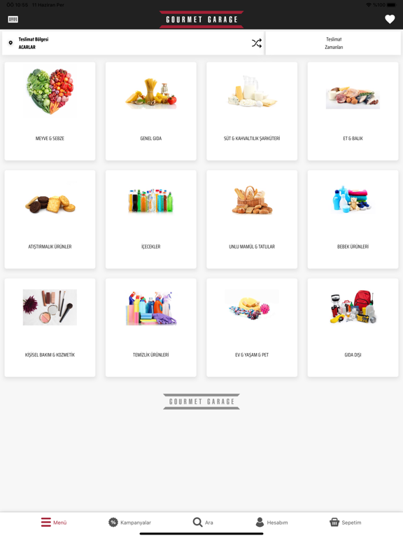 Gourmet Garage iPad screenshot 3 - Shopping app