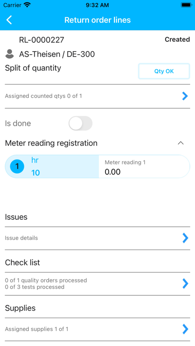 Sycor.Rental Mobile App Screenshot