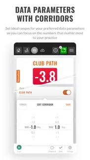 trackman golf pro iphone screenshot 2