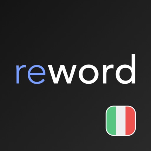 Italian flashcards with ReWord