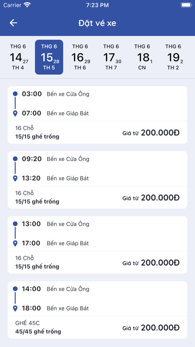 Hoàng Yến BusLines Screenshot
