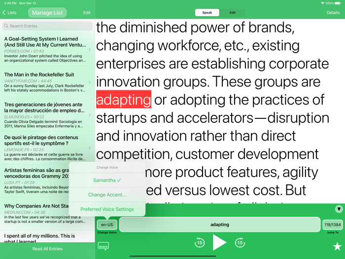 Text to Speech - Speaky