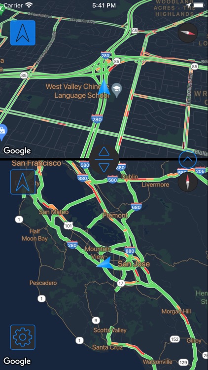 Traffic Maps: realtime info