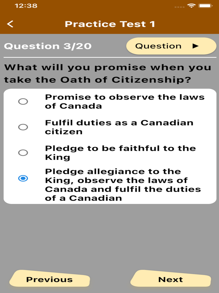 Canadian Citizenship Test-2023
