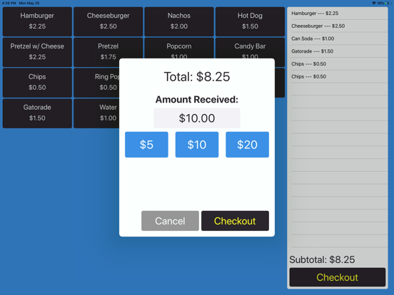 Cashister Screenshots