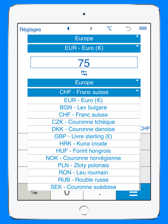 Télécharger Calculateur de monnaie Pro pour iPhone / iPad sur l'App Store  (Voyages)