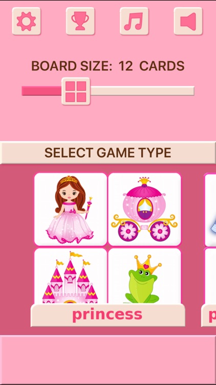Princess Unicorn Memory Games