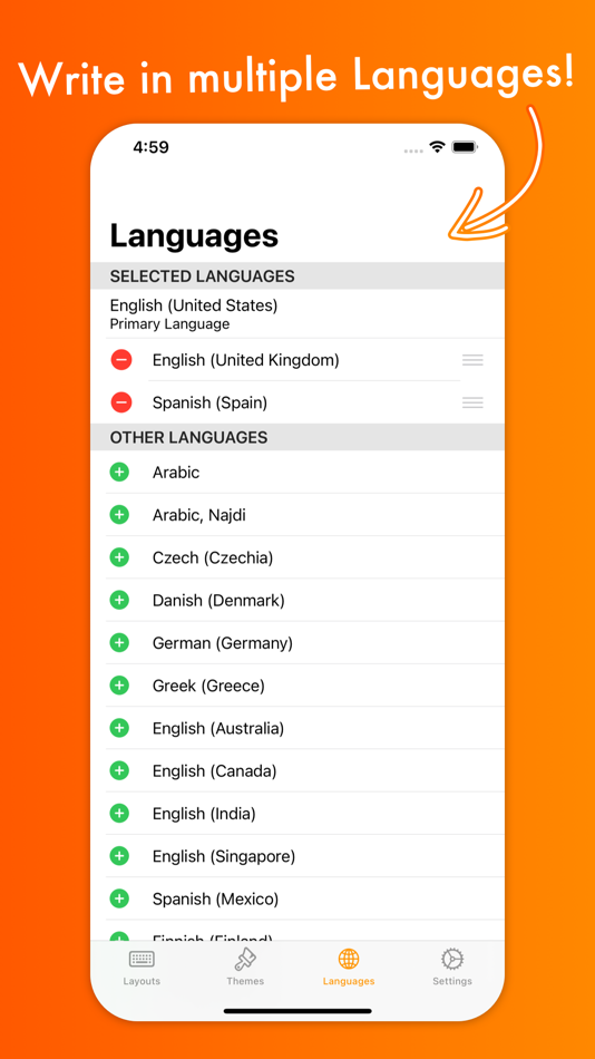 #6. MyKeyboard Pro (iOS) By: FiveSheep OU